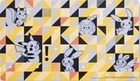 Pokemon TCG: Pokemon Center Japan Exclusive Pikachu Power Grid Playmat - Pokemon International Playmats - Playmats card
