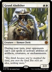 Grand Abolisher - Outlaws of Thunder Junction: The Big Score - Magic: The Gathering card