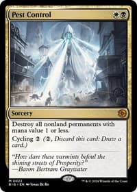Pest Control - Outlaws of Thunder Junction: The Big Score - Magic: The Gathering card