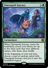 Omenpath Journey - Outlaws of Thunder Junction: The Big Score - Magic: The Gathering card