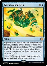 Worldwalker Helm - Outlaws of Thunder Junction: The Big Score - Magic: The Gathering card