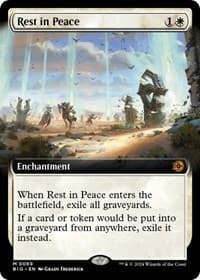 Rest in Peace (Extended Art) - Outlaws of Thunder Junction: The Big Score - Magic: The Gathering card
