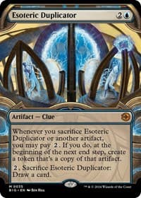 Esoteric Duplicator (Showcase) - Outlaws of Thunder Junction: The Big Score - Magic: The Gathering card