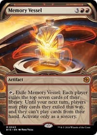 Memory Vessel (Showcase) - Outlaws of Thunder Junction: The Big Score - Magic: The Gathering card