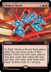 Memory Vessel (Extended Art) - Outlaws of Thunder Junction: The Big Score - Magic: The Gathering card