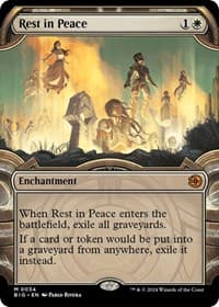 Rest in Peace (Showcase) - Outlaws of Thunder Junction: The Big Score - Magic: The Gathering card