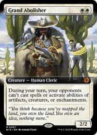 Grand Abolisher (Extended Art) - Outlaws of Thunder Junction: The Big Score - Magic: The Gathering card