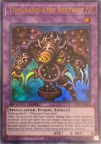 Thousand-Eyes Restrict - Speed Duel: Tournament Pack 7 - YuGiOh card