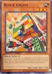 Block Golem - Speed Duel: Tournament Pack 7 - YuGiOh card