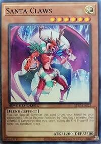 Santa Claws - Speed Duel: Tournament Pack 7 - YuGiOh card