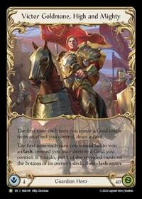 Victor Goldmane, High and Mighty - HER106 - Flesh and Blood: Promo Cards - Flesh and Blood TCG card