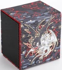 Ebony Diviner Dragons Chi Deck Box - ManaMoon Deck Boxes - Deck Boxes card