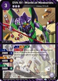 EVA-01 -World of Memories- - Collaboration Booster 01: Halo of Awakening - Battle Spirits Saga card