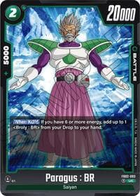 Paragus : BR - Blazing Aura - Dragon Ball Super: Fusion World card