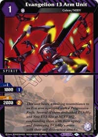 Evangelion 13 Arm Unit - Collaboration Booster 01: Halo of Awakening - Battle Spirits Saga card