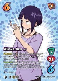 Kyoka Jiro (Alternate Art) - UniVersus: My Hero Academia: Girl Power - UniVersus card