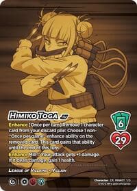 Himiko Toga (Serial Numbered) - UniVersus: My Hero Academia: Girl Power - UniVersus card