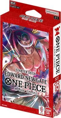 Starter Deck 15: RED Edward.Newgate - ST-15: Starter Deck 15 RED Edward.Newgate - One Piece Card Game card