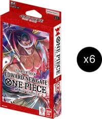 Starter Deck 15: RED Edward.Newgate Display - ST-15: Starter Deck 15 RED Edward.Newgate - One Piece Card Game card