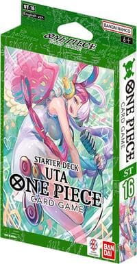 Starter Deck 16: GREEN Uta - ST-16: Starter Deck 16 GREEN Uta - One Piece Card Game card
