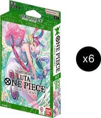 Starter Deck 16: GREEN Uta Display - ST-16: Starter Deck 16 GREEN Uta - One Piece Card Game card