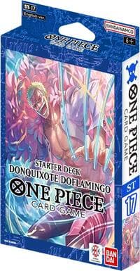 Starter Deck 17: BLUE Donquixote Doflamingo - ST-17: Starter Deck 17 BLUE Donquixote Doflamingo - One Piece Card Game card