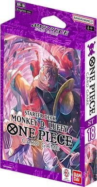 Starter Deck 18: PURPLE Monkey.D.Luffy - ST-18: Starter Deck 18 PURPLE Monkey.D.Luffy - One Piece Card Game card