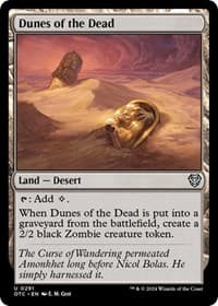 Dunes of the Dead - Commander: Outlaws of Thunder Junction - Magic: The Gathering card