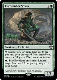 Turntimber Sower - Commander: Outlaws of Thunder Junction - Magic: The Gathering card