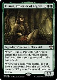 Titania, Protector of Argoth - Commander: Outlaws of Thunder Junction - Magic: The Gathering card