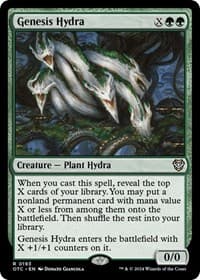 Genesis Hydra - Commander: Outlaws of Thunder Junction - Magic: The Gathering card