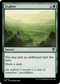 Explore - Commander: Outlaws of Thunder Junction - Magic: The Gathering card