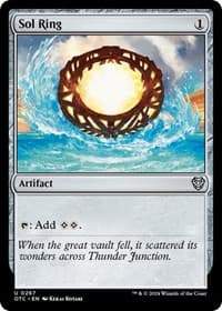 Sol Ring - Commander: Outlaws of Thunder Junction - Magic: The Gathering card