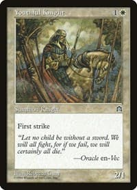 Youthful Knight - Stronghold - Magic: The Gathering card