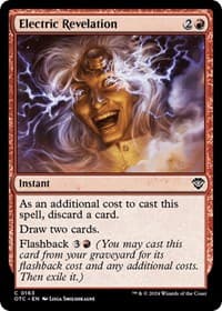 Electric Revelation - Commander: Outlaws of Thunder Junction - Magic: The Gathering card