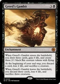 Greed's Gambit - Outlaws of Thunder Junction: The Big Score - Magic: The Gathering card