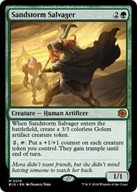 Sandstorm Salvager - Outlaws of Thunder Junction: The Big Score - Magic: The Gathering card