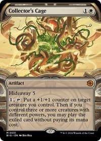 Collector's Cage (Showcase) - Outlaws of Thunder Junction: The Big Score - Magic: The Gathering card