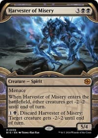 Harvester of Misery (Showcase) - Outlaws of Thunder Junction: The Big Score - Magic: The Gathering card