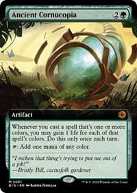 Ancient Cornucopia (Extended Art) - Outlaws of Thunder Junction: The Big Score - Magic: The Gathering card