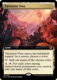 Tarnation Vista (Extended Art) - Outlaws of Thunder Junction: The Big Score - Magic: The Gathering card