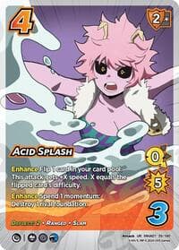 Acid Splash - UniVersus: My Hero Academia: Girl Power - UniVersus card