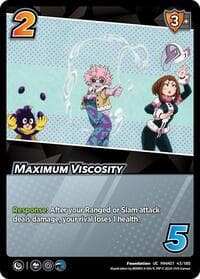 Maximum Viscosity - UniVersus: My Hero Academia: Girl Power - UniVersus card
