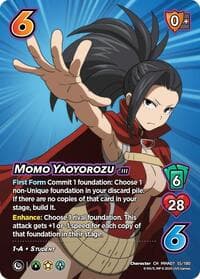 Momo Yaoyorozu - UniVersus: My Hero Academia: Girl Power - UniVersus card