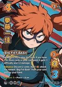 Big Fist Bash (Alternate Art) - UniVersus: My Hero Academia: Girl Power - UniVersus card