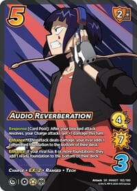 Audio Reverberation - UniVersus: My Hero Academia: Girl Power - UniVersus card