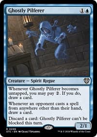Ghostly Pilferer - Commander: Outlaws of Thunder Junction - Magic: The Gathering card