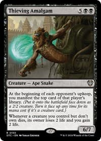 Thieving Amalgam - Commander: Outlaws of Thunder Junction - Magic: The Gathering card
