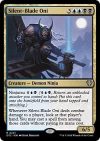 Silent-Blade Oni - Commander: Outlaws of Thunder Junction - Magic: The Gathering card