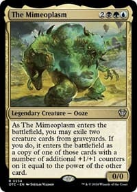 The Mimeoplasm - Commander: Outlaws of Thunder Junction - Magic: The Gathering card